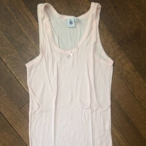 Petit Bateau Pink Tank Top S